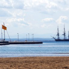 Espagne en vue... Ph : Association Hermione La Fayette