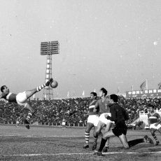 Equipe du FLN en Chine, en 1959. © Musée du football mondial de la FIFA - exposition IMA 