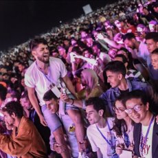 Concert, 12 000 personnes et 100 "très importantes personnes" (...) © Fadwa al Nasser - Agora francophone 