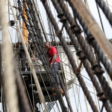 Formation perdu dans les cordages - Ph : association Hermione La (...)