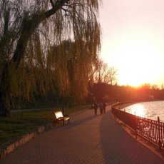 Moldavie, Chisinau, le lac "Valea Morilor" - Angelina (...)