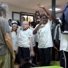 Exercice pour tenter de surmonter le stress © Arnaud Galy - Agora francophone 