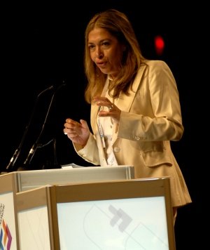 Marie Christine Saragosse, directrice générale de TV5Monde - © Arnaud Galy