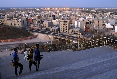 Dakar, nuit tombante... - © Arnaud Galy