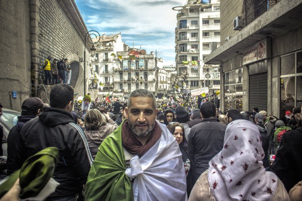 Algérie, le Hirak - 2019 - © - Wikimedia commons -Titouhwayne